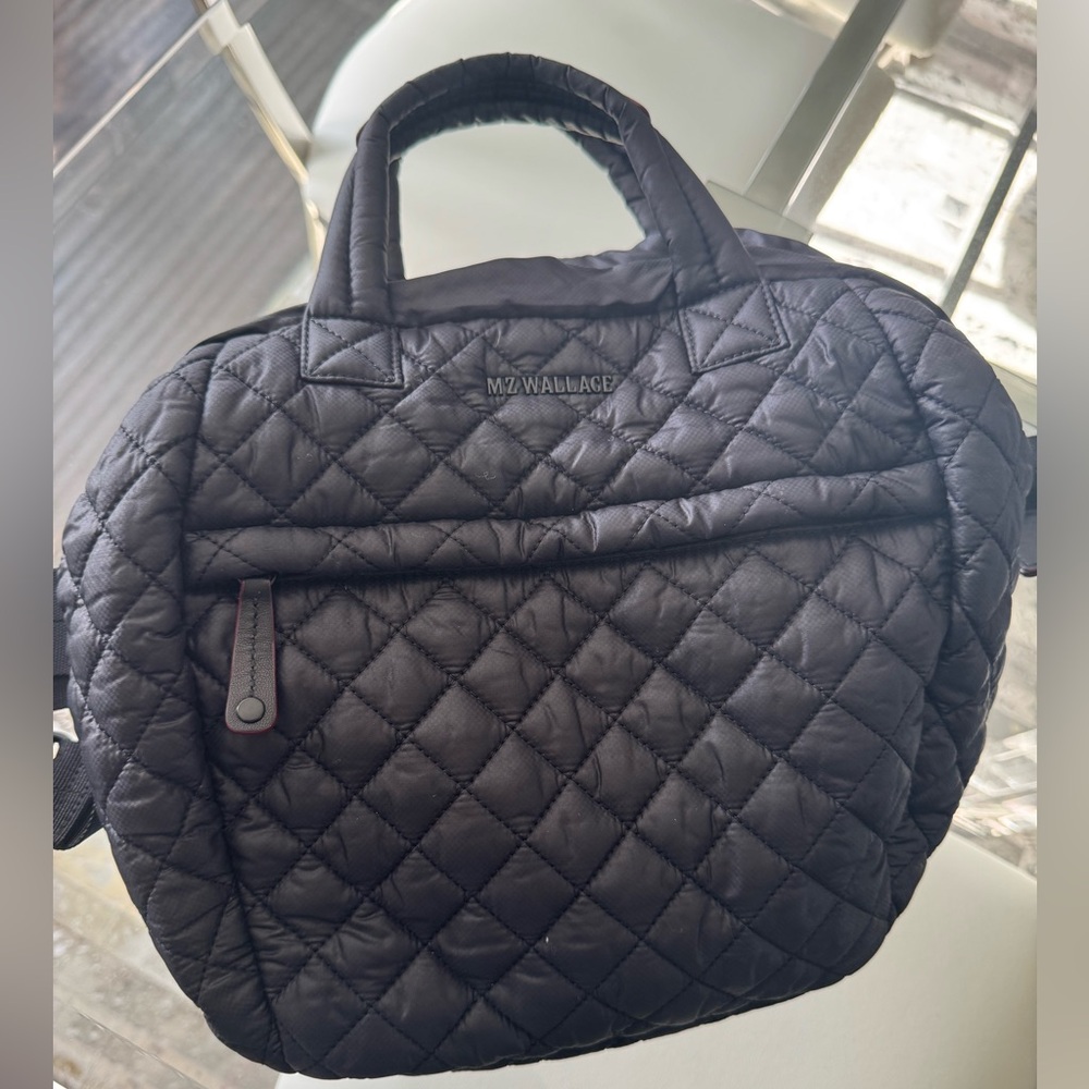 MZ Wallace - Black Metro Drawstring Bag - LIKE NEW!